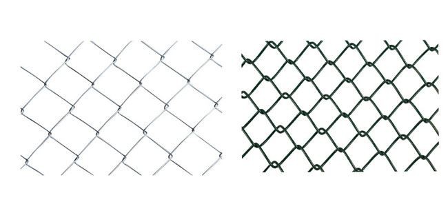 Black Or Green Vinyl Chain Link Fencing Black Or Green Vinyl Chain Link Fencing